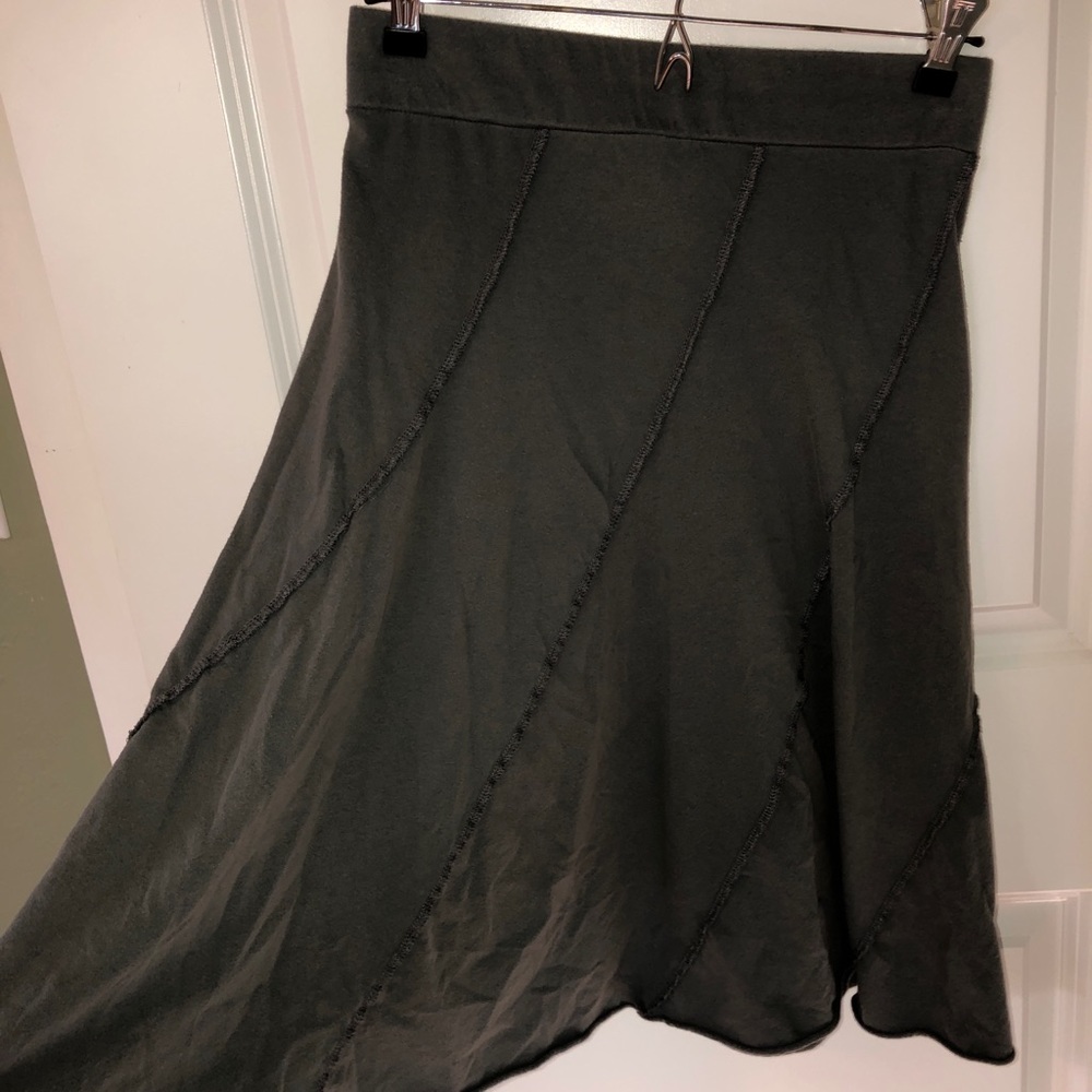 Prana stretchy midi skirt